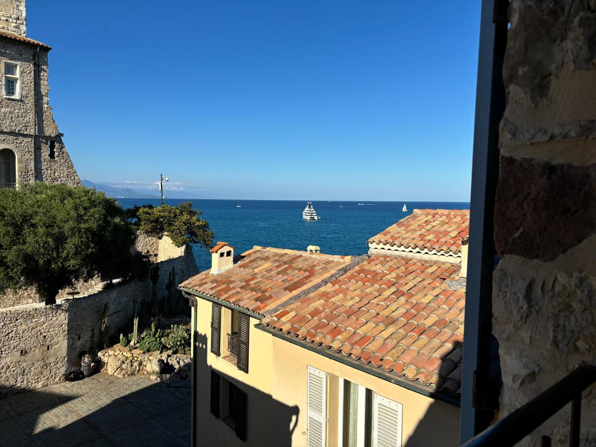 Ferienwohnung La Pablita, Vieil Antibes, Remparts Exterior foto