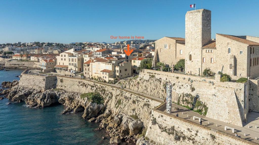 Ferienwohnung La Pablita, Vieil Antibes, Remparts Exterior foto