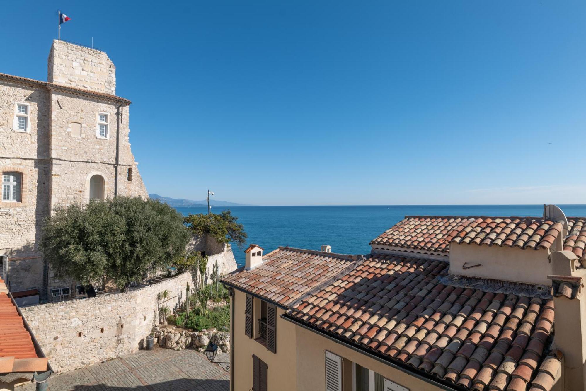 Ferienwohnung La Pablita, Vieil Antibes, Remparts Exterior foto